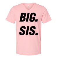 Big Sister Announcement Big Sis V-Neck T-Shirt