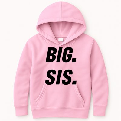 Big Sister Announcement Big Sis Kids Hoodie