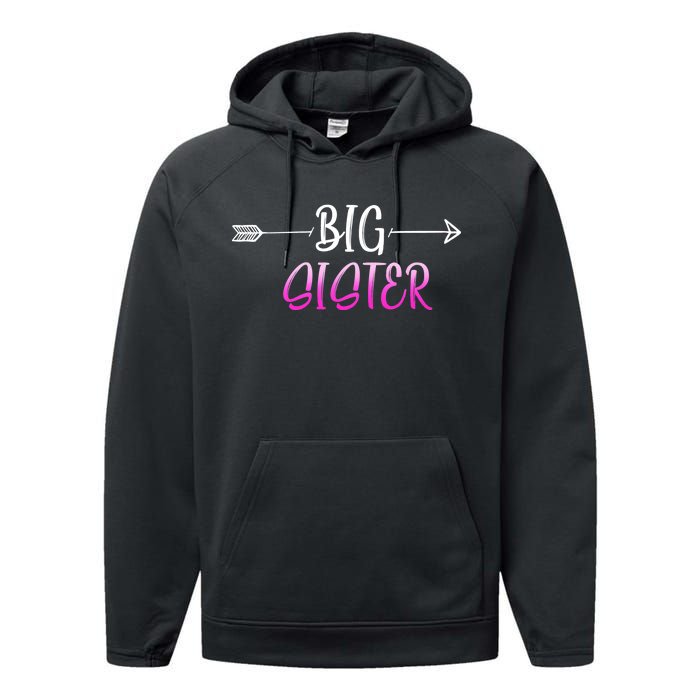 Big Sister Arrow Performance Fleece Hoodie