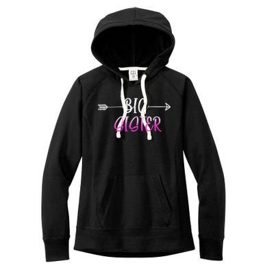 Big Sister Arrow Women's Fleece Hoodie