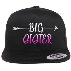 Big Sister Arrow Flat Bill Trucker Hat