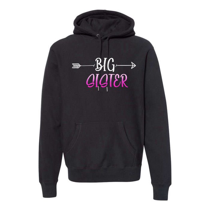 Big Sister Arrow Premium Hoodie