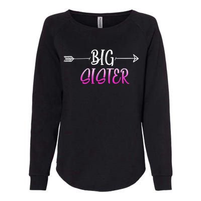 Big Sister Arrow Womens California Wash Sweatshirt