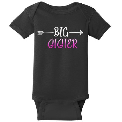 Big Sister Arrow Baby Bodysuit