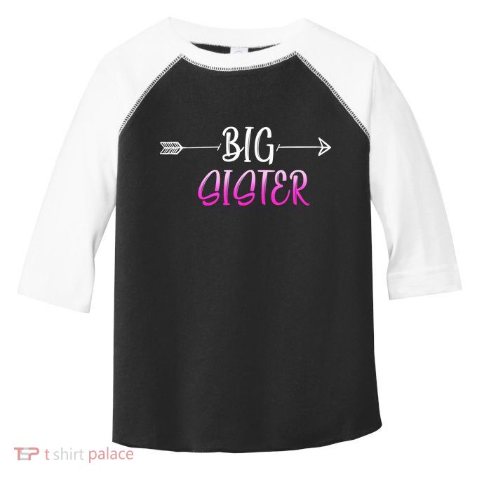 Big Sister Arrow Toddler Fine Jersey T-Shirt