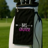 Big Sister Arrow Golf Towel