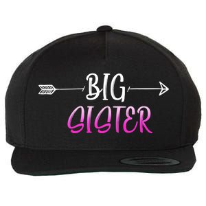 Big Sister Arrow Wool Snapback Cap