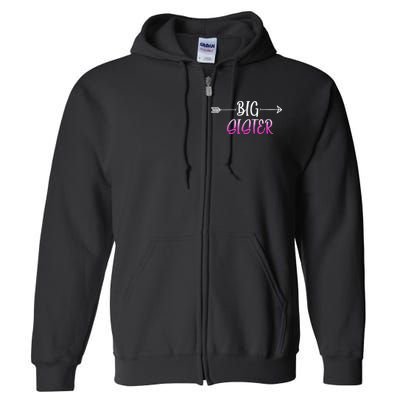 Big Sister Arrow Full Zip Hoodie