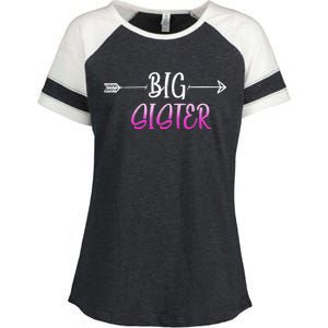 Big Sister Arrow Enza Ladies Jersey Colorblock Tee