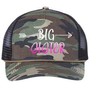 Big Sister Arrow Retro Rope Trucker Hat Cap