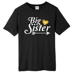 Big Sister Arrow Gold Heart Tall Fusion ChromaSoft Performance T-Shirt