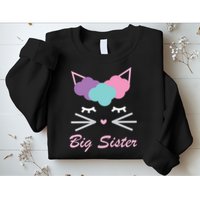 Big Sister Cute Cat Sweatshirt