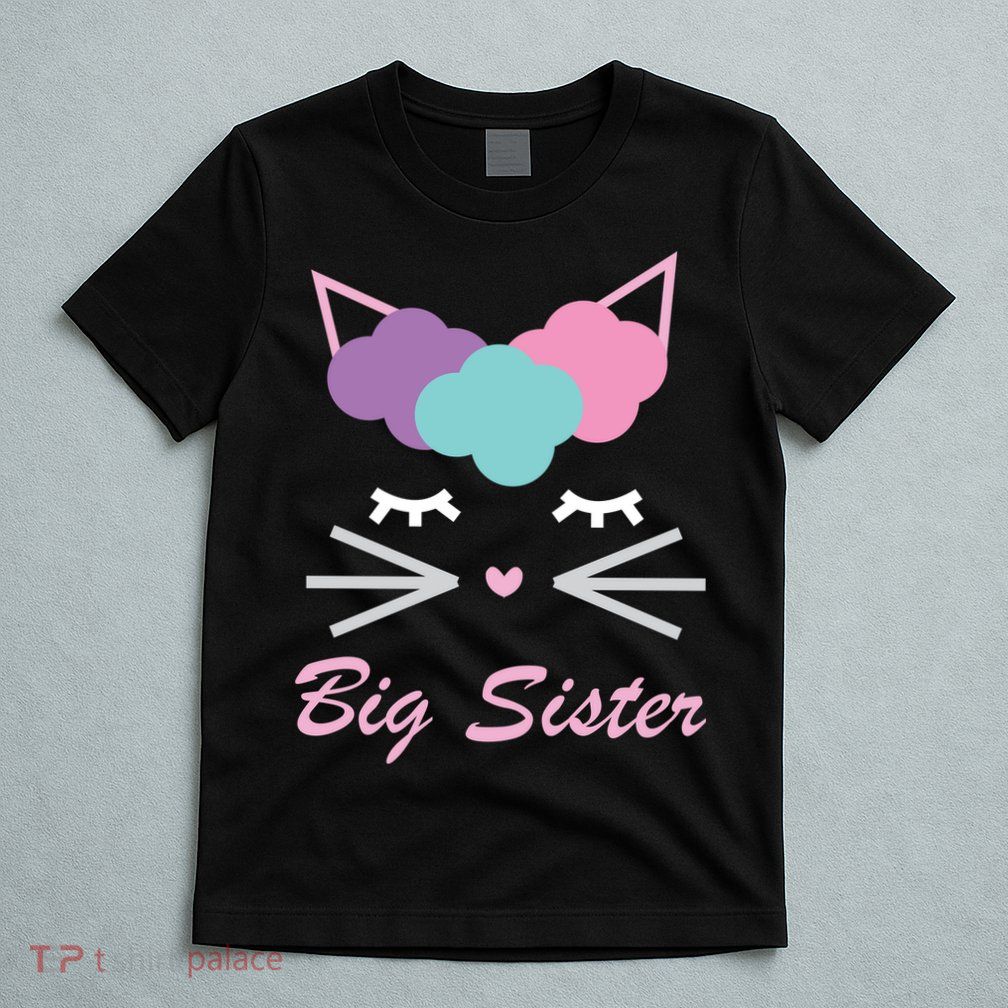 Big Sister Cute Cat T-Shirt