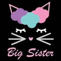 Big Sister Cute Cat Backpack