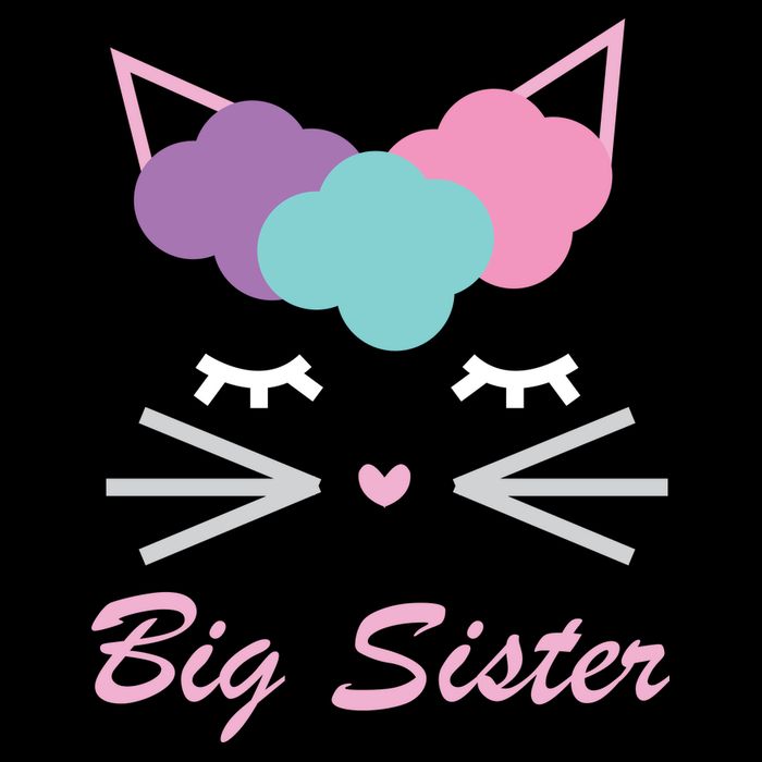 Big Sister Cute Cat Backpack