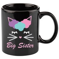 Big Sister Cute Cat 11oz C Handle Ceramic Mug