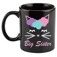 Big Sister Cute Cat 11oz C Handle Ceramic Mug
