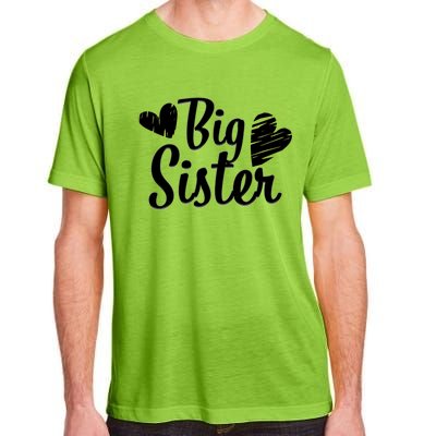 Big Sister Cute Logo Adult ChromaSoft Performance T-Shirt