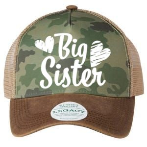 Big Sister Cute Logo Legacy Tie Dye Trucker Hat