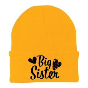 Big Sister Cute Logo Knit Cap Winter Beanie