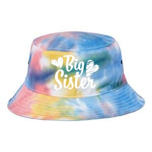 Big Sister Cute Logo Tie Dye Newport Bucket Hat