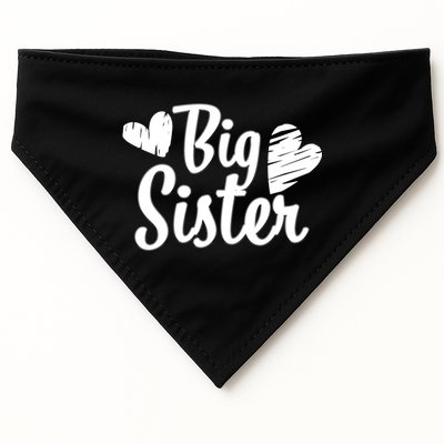 Big Sister Cute Logo USA-Made Doggie Bandana