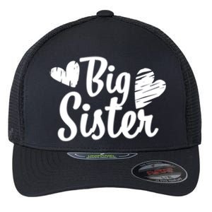 Big Sister Cute Logo Flexfit Unipanel Trucker Cap