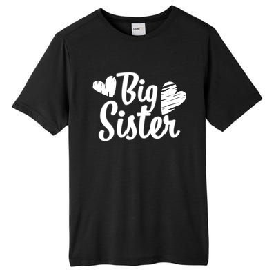 Big Sister Cute Logo Tall Fusion ChromaSoft Performance T-Shirt