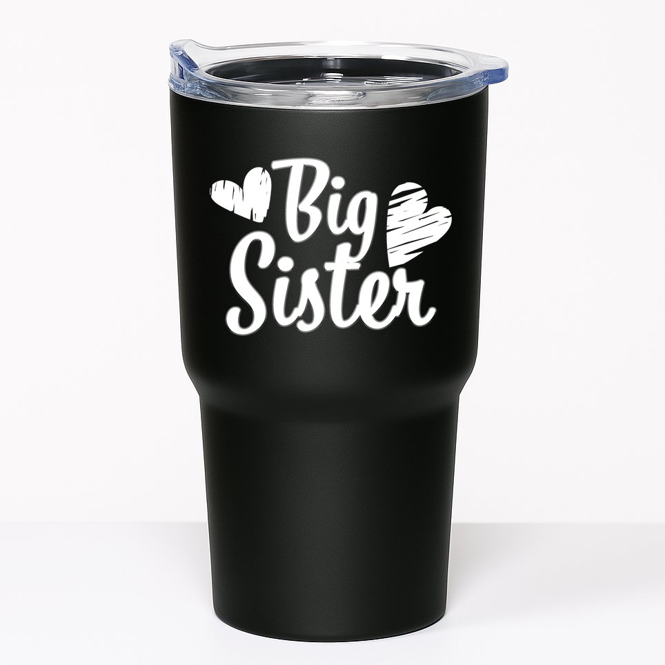 Big Sister Cute Logo Tumbler