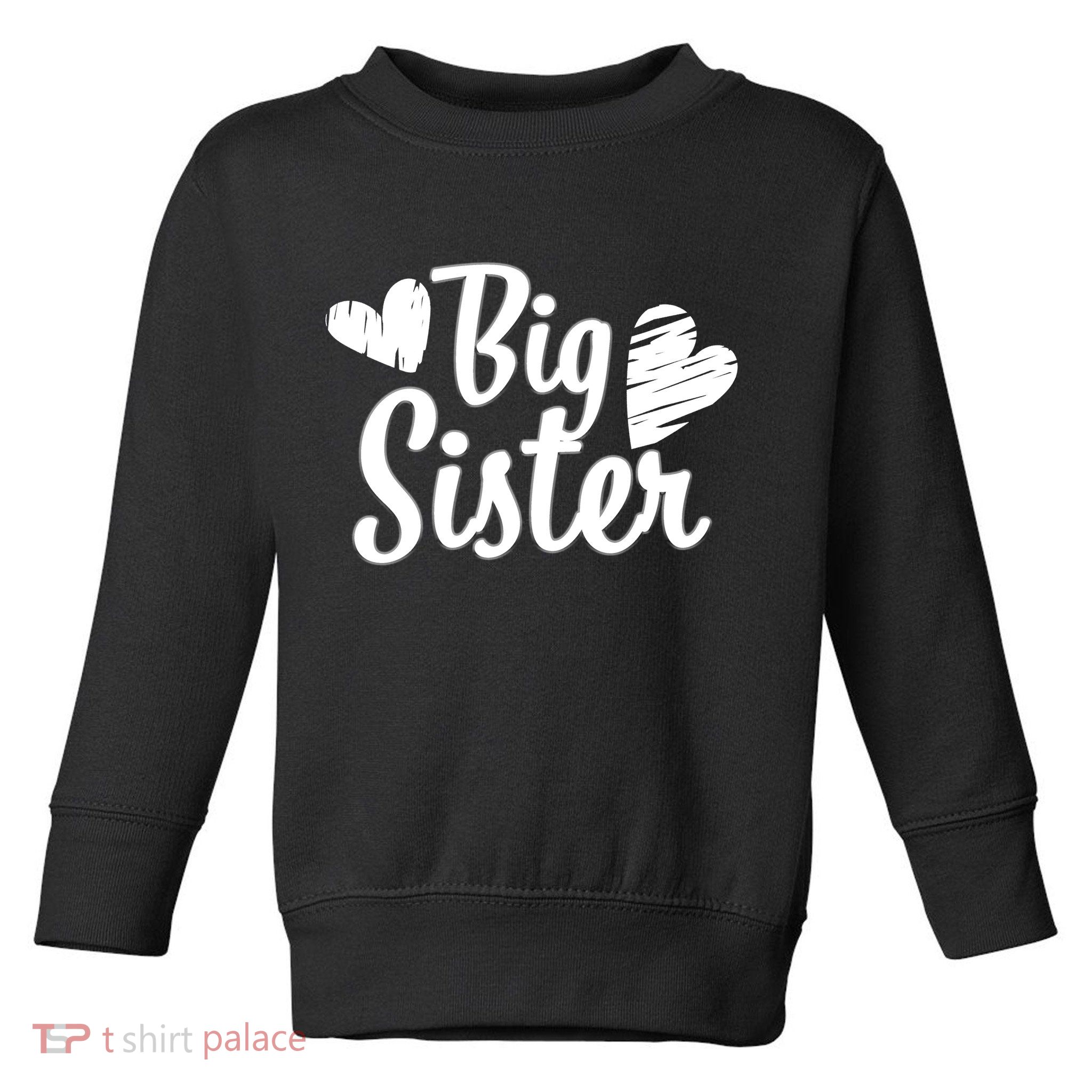 Big Sister Cute Logo Toddler Sweatshirt