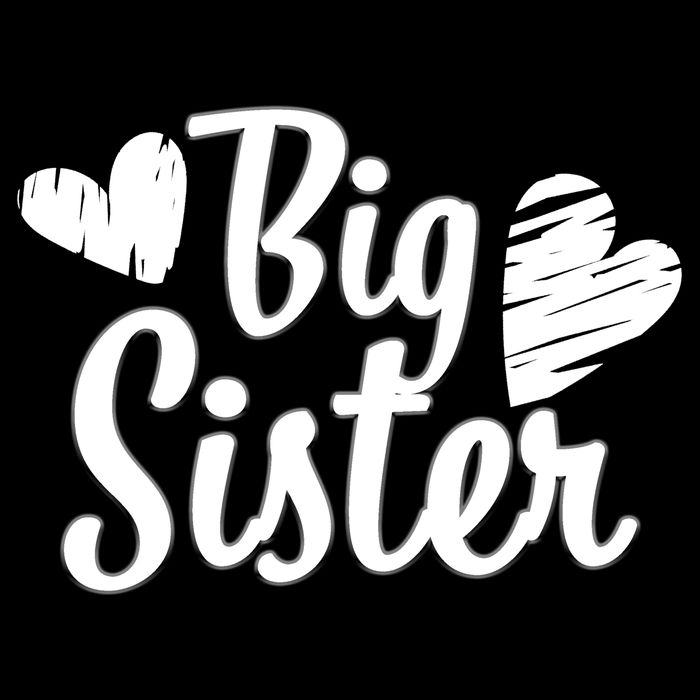 Big Sister Cute Logo Tank Top