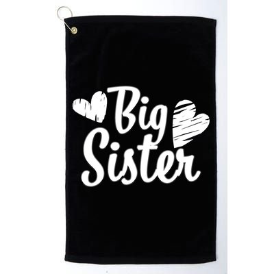 Big Sister Cute Logo Golf Towel