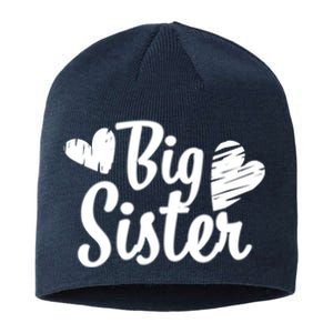 Big Sister Cute Logo Sustainable Beanie