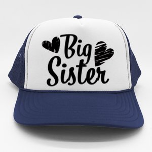 Big Sister Cute Logo Trucker Hat