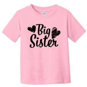 Big Sister Cute Logo Toddler T-Shirt