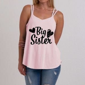 Big Sister Cute Logo Women's Strappy Tank