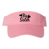 Big Sister Cute Logo Valucap Bio-Washed Visor