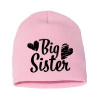 Big Sister Cute Logo Short Acrylic Beanie