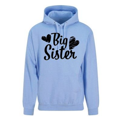 Big Sister Cute Logo Unisex Surf Hoodie