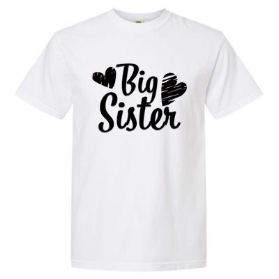 Big Sister Cute Logo Garment-Dyed Heavyweight T-Shirt