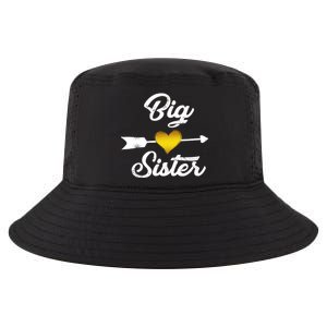 Big Sister Golden Arrow Heart Cool Comfort Performance Bucket Hat