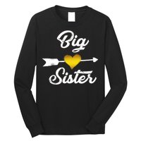 Big Sister Golden Arrow Heart Long Sleeve Shirt