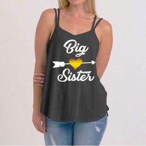 Big Sister Golden Arrow Heart Women's Strappy Tank