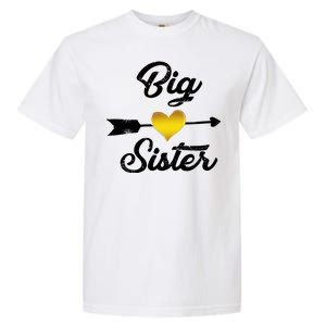 Big Sister Golden Arrow Heart Garment-Dyed Heavyweight T-Shirt