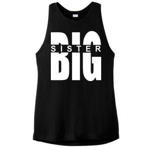 Big Sister Logo Ladies PosiCharge Tri-Blend Wicking Tank