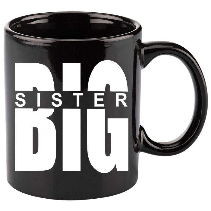 Big Sister Logo 11oz C Handle Ceramic Mug