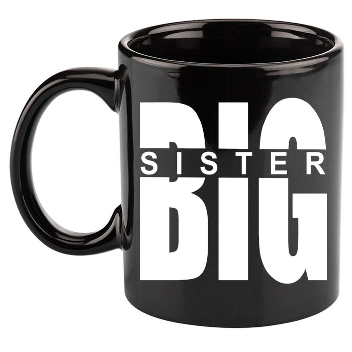Big Sister Logo 11oz C Handle Ceramic Mug