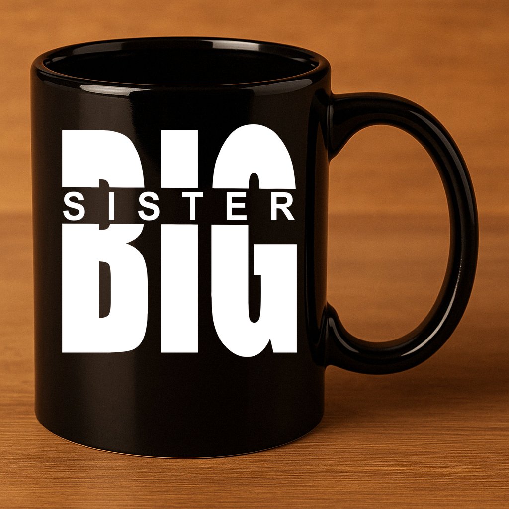 Big Sister Logo 11oz C Handle Ceramic Mug