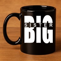 Big Sister Logo 11oz C Handle Ceramic Mug