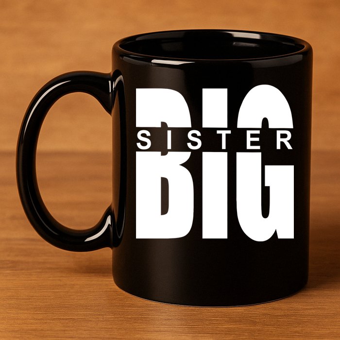 Big Sister Logo 11oz C Handle Ceramic Mug